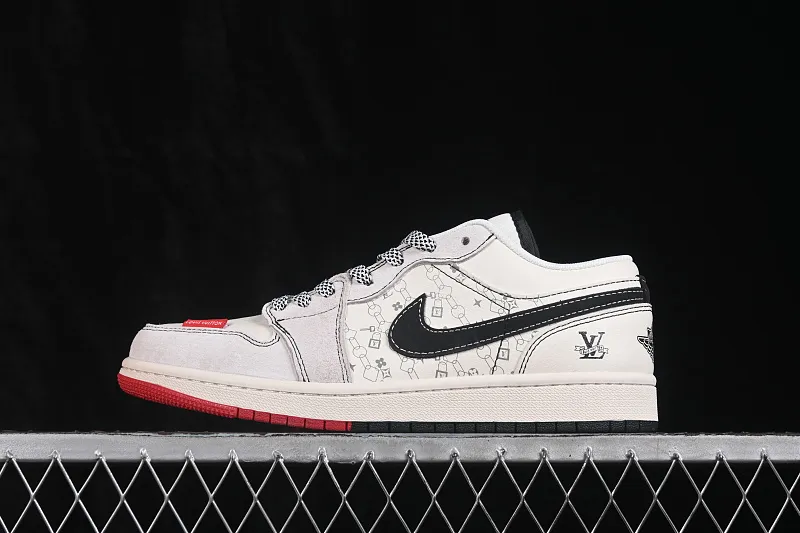 All categories Air Jordan Jordan series basketball shoes Air Jordan 1 Low High-end customized low-top sneakers Air Jordan 1 Low OG SP AJ1 Joe 1 joint model low-top cultural casual sneakers CW6688-113